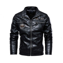 Load image into Gallery viewer, 2019 Men&#39;s Natural Real Leather Jacket Men Motorcycle Hip Hop Biker Winter Coat Men Warm Genuine Leather Jackets plus size 3XL
