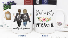 Load image into Gallery viewer, Custom Best Friend Mug, Personalized Friend Mug, BFF Mug, Bestie Mug, Mug For Friend, Friendship Mug, Soul Sisters coffee mugs
