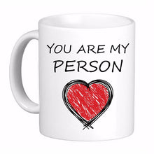 Load image into Gallery viewer, You Are My Person Grey&#39;s Anatomy Cup Procelain Tea Ceramic Coffee Mugs Beer Friend Cups Milk Cups
